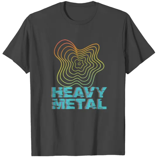 Heavy Metal Frequency Rocking Metal Fan Hard rock T Shirts