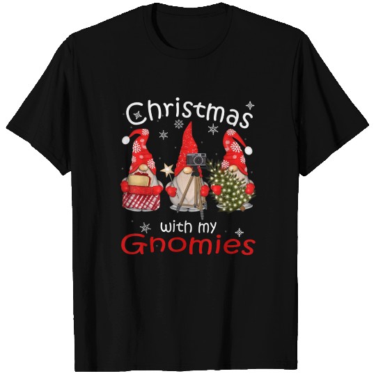 Gnome Family Christmas for Women Men Gnomies Xmas T Shirts