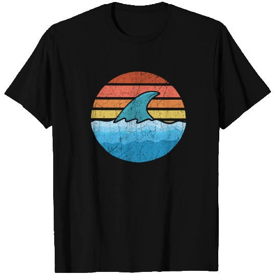 National Retro Day Vintage Old Classic Shark T Shirts