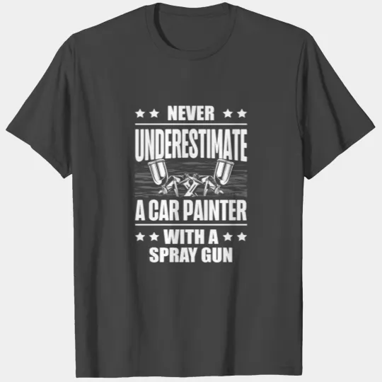 Auto Body Painter Job Profession Auto Detailing T Shirts