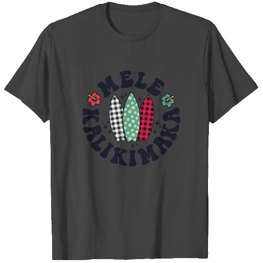Mele Kalikimaka Christmas In Hawaii Hawaiian T Shirts