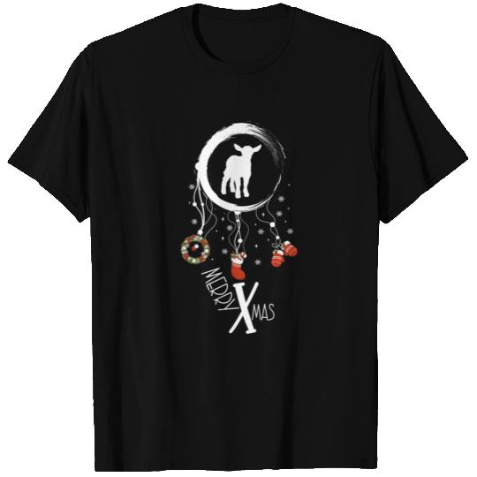 Winter dreamcatcher Christmas Lamb T Shirts