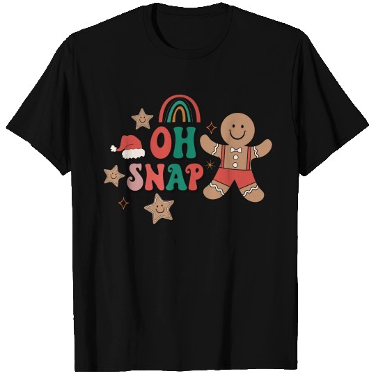 Oh Snap Cookie Christmas T Shirts