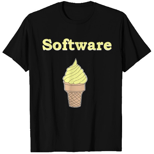 Software Vanilla Ice Cream T Shirts
