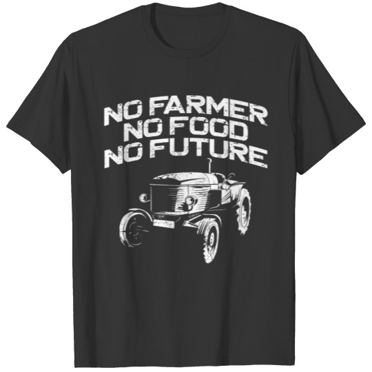 Farming Farmer Vintage Tractor No T Shirts