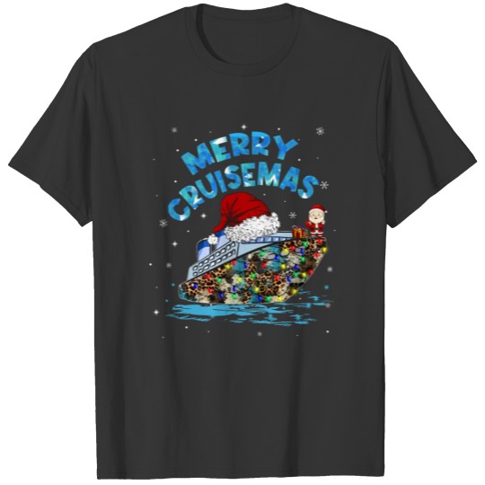 Merry Cruisemas Merry Christmas Cruise Xmas Squad T Shirts