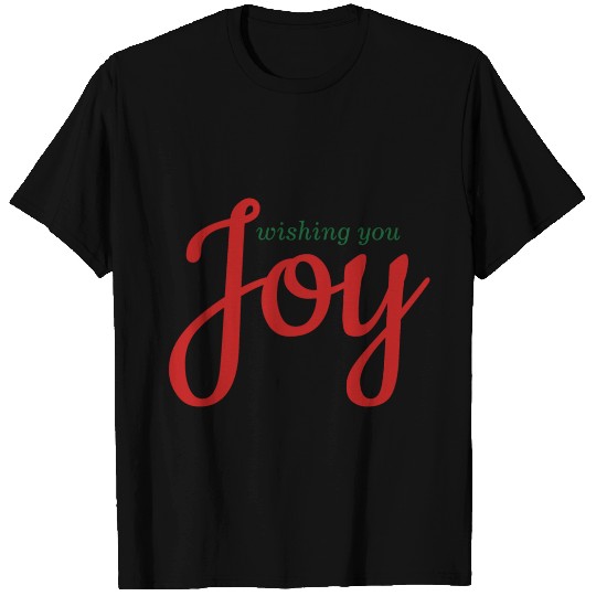 Wishing You Joy Christmas T Shirts