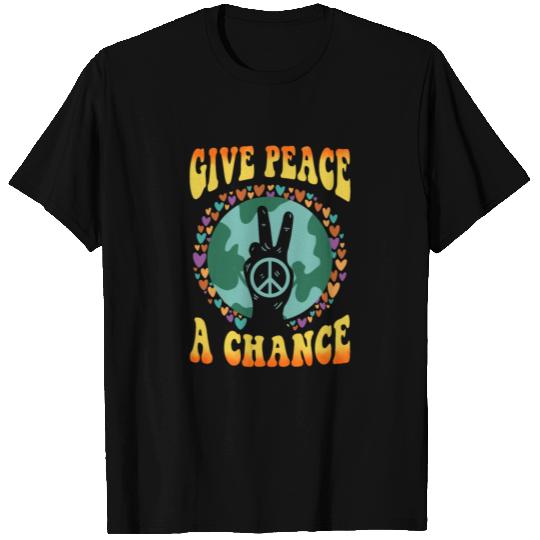 Hippie T Shirts Peace Movement Woodstock Boho Groove