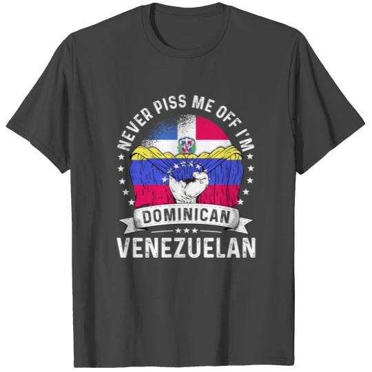 Dominican Republic Flag Venezuela Grown Funny T Shirts