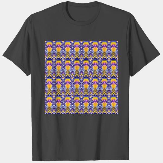 Facade multi color 60s & 70s inspired seamless T Shirts