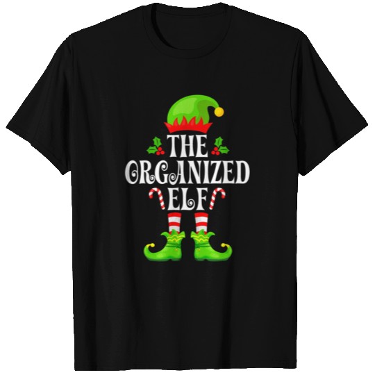 Elf Christmas Organized Squad Funny Christmas T Shirts