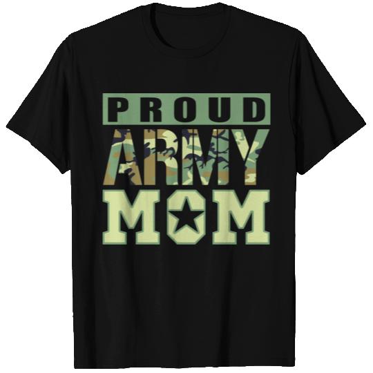 Proud Army Mom T Shirts