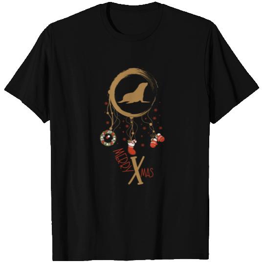 Winter dreamcatcher Christmas Seal T Shirts