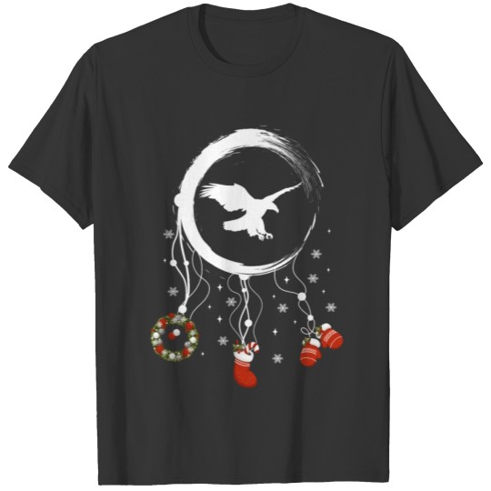 Winter dreamcatcher Christmas Eagle T Shirts