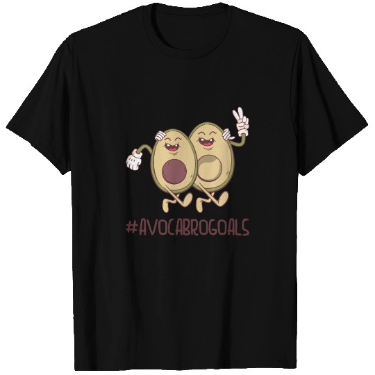 Sibling Big Brother Avocado Goals Hilarious Puns T Shirts