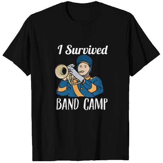 I Survived Band Camp Marching Band T Shirts