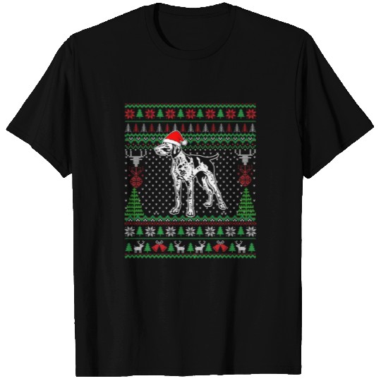 Christmas Gifts German Shorthaired Pointer Ugly T Shirts