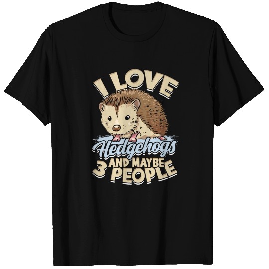 Hedgehog Owner Hedgehogs lover Cute Animal Hedgie T Shirts