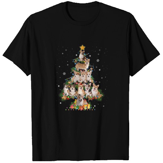 Corgi Christmas Funny Dog Lover Xmas T Shirts