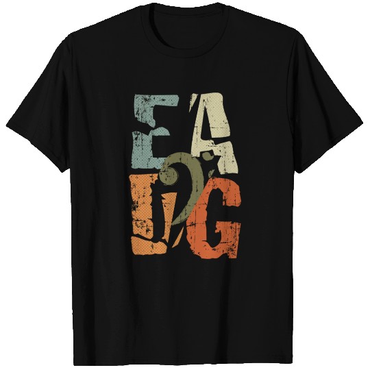 Bass Guitar Player Eadg Bass Clef For Bassist T Shirts