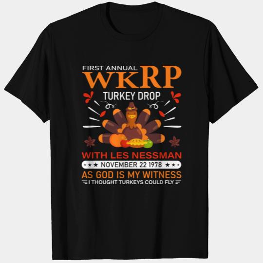 wkrp turkey drop T Shirts