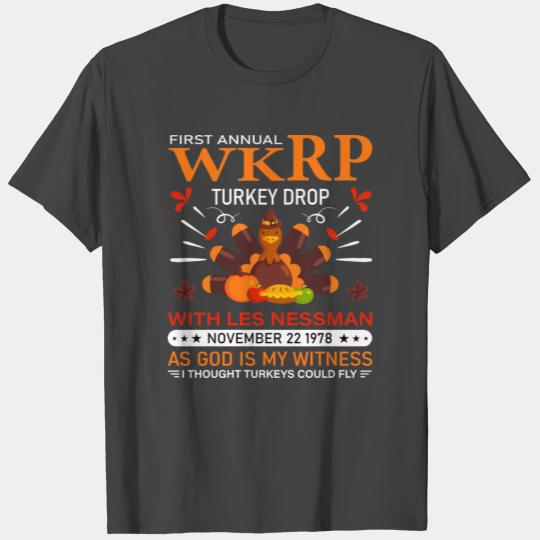 wkrp turkey drop T Shirts