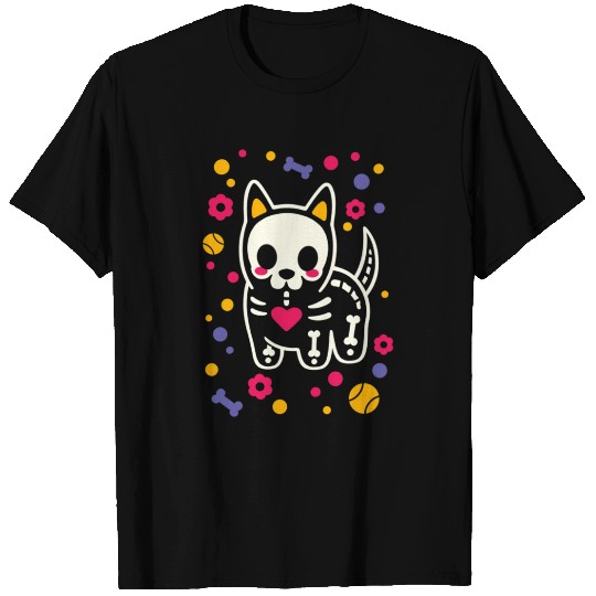 dog skeleton T Shirts
