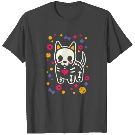 dog skeleton T Shirts