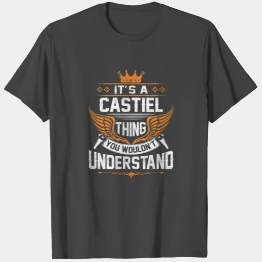 Castiel Name T Shirts - Castiel Things Name Gift It