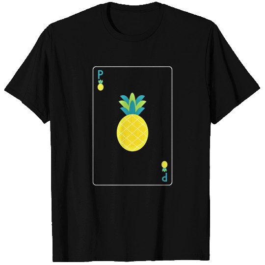Open Faced Chinese Poker Pineapple T Shirts