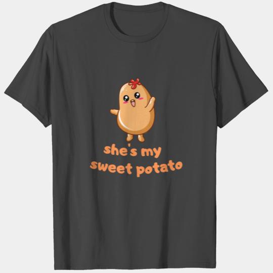 Shes My Sweet Potato I Yam Set Thanksgiving T Shirts