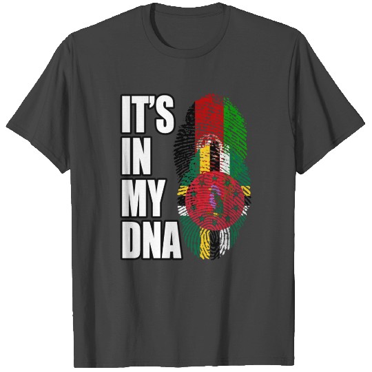 Dominican And Afghanistan Mix Heritage DNA Flag T Shirts