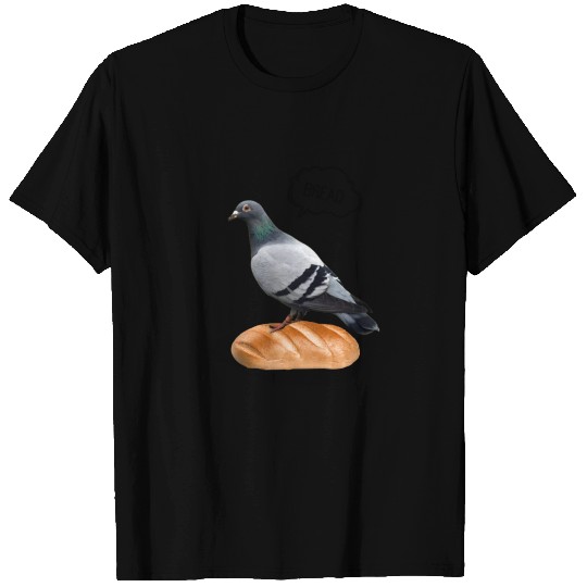 Pigeon the bread lover T Shirts