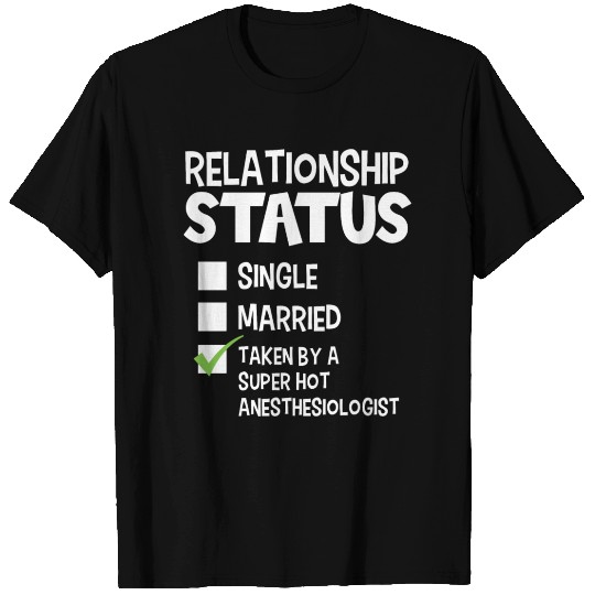 Funny His and Her Gift Anesthesiologist T Shirts