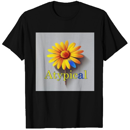 Colorful flower, atypical or neurodivergent T Shirts