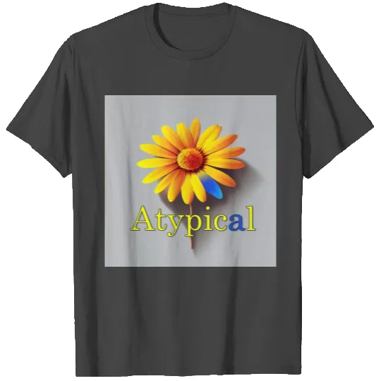 Colorful flower, atypical or neurodivergent T Shirts