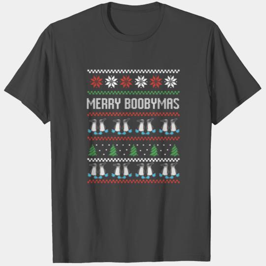 Blue Footed Booby Bird Ugly Christmas Sweater T Shirts