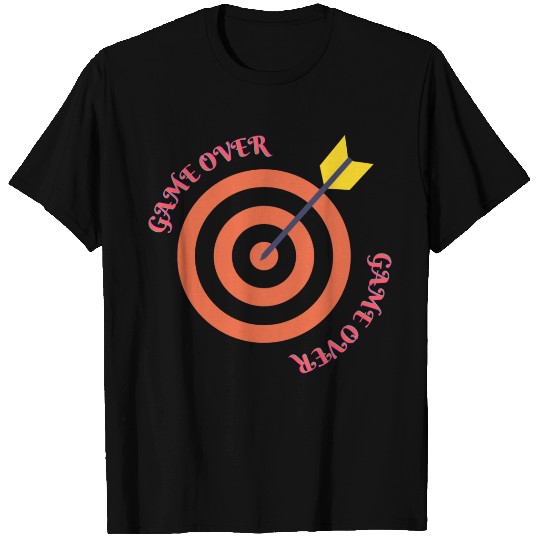 Game Over Dart T Shirts