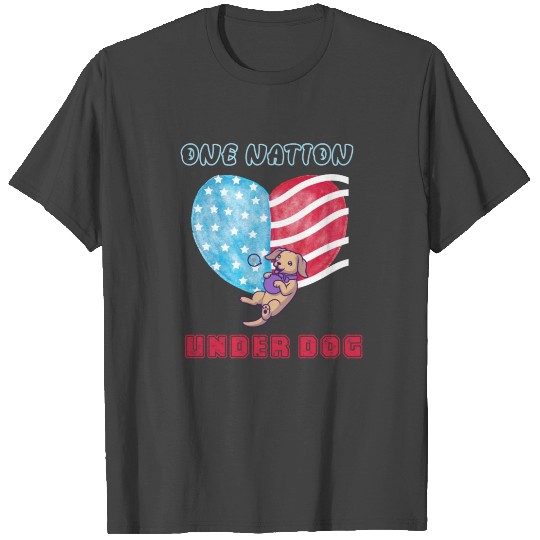 One nation under dog T Shirts