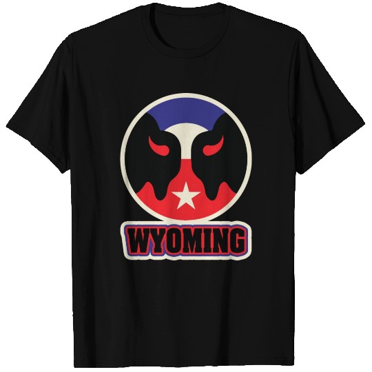 US States WYOMING T Shirts