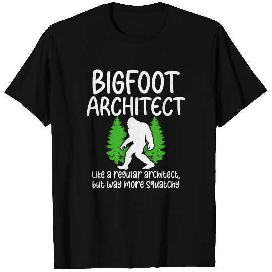 Bigfoot Party Supplies Bigfoot Architect T Shirts