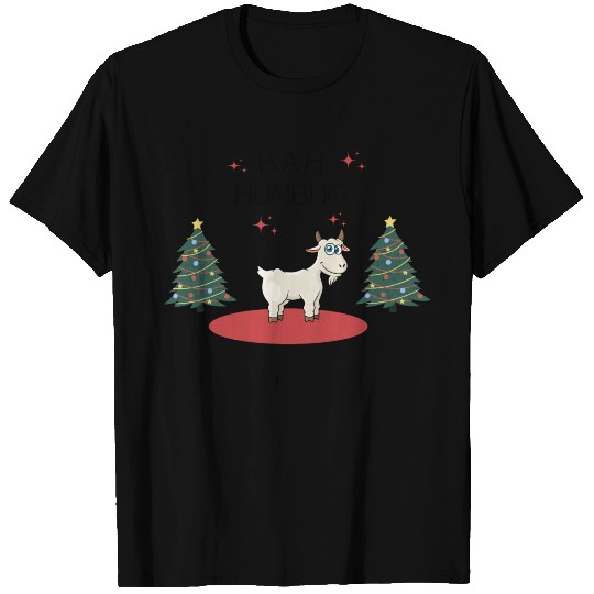 Bah Humbug Goat T Shirts