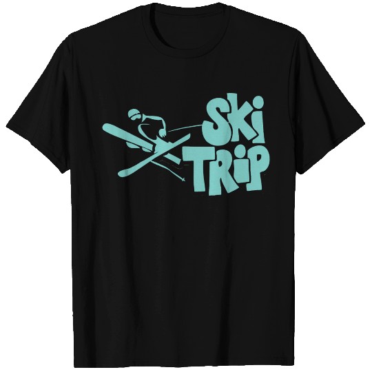 Cool Skiing Ski Trip T Shirts