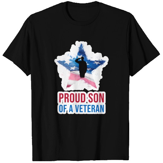 Proud Son Of A Veteran T Shirts