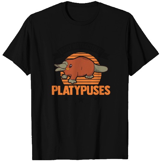 Easily Distracted By Platypuses Platypus T Shirts