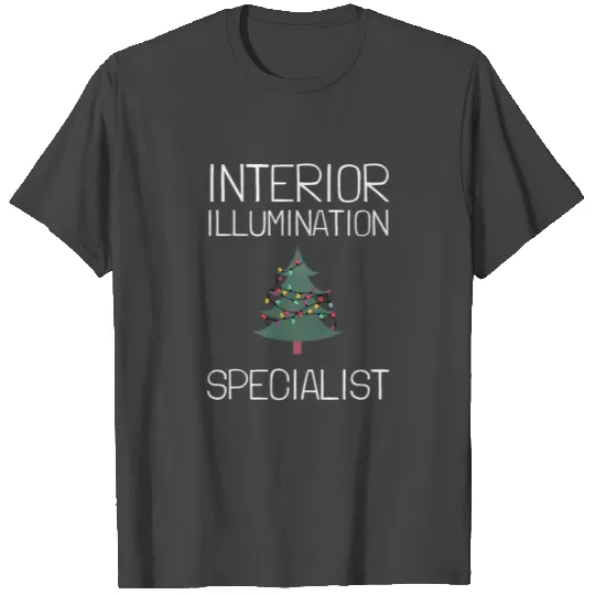 Christmas Light Decorator Exterior Illumination T Shirts