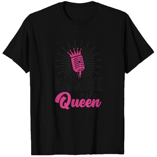 Karaoke Singer 80s Retro Karaoke T Shirts