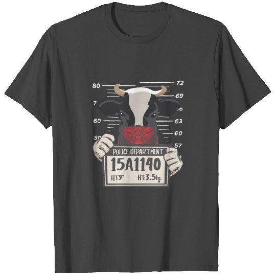 Cow Cattle Mugshot T Shirts