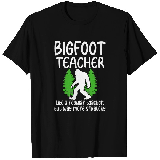 Bigfoot Party Supplies Bigfoot Teacher T Shirts