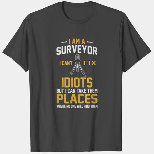 Construction Land Surveyor Surveying Engineer Gift T Shirts